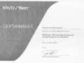 Сертификат KaVo Kerr