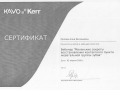 Сертификат KaVo Kerr